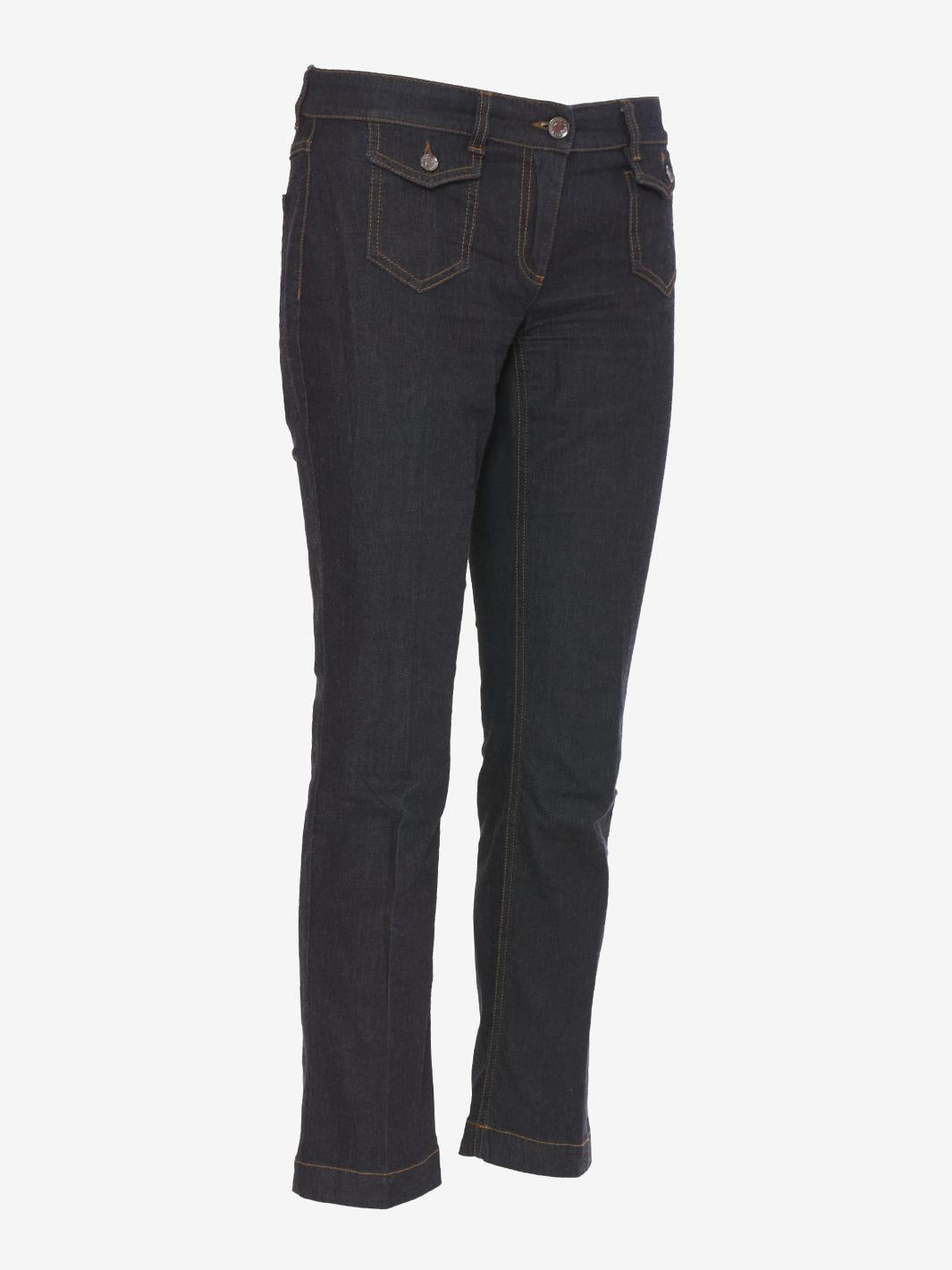Dolce & Gabbana Straight Low Waist Jeans