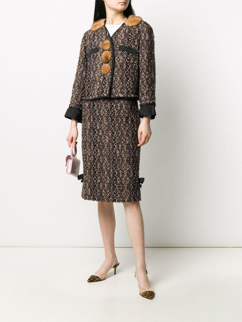 Louis Vuitton Brown Textured Suit MZ19112055  Louis Vuitton 