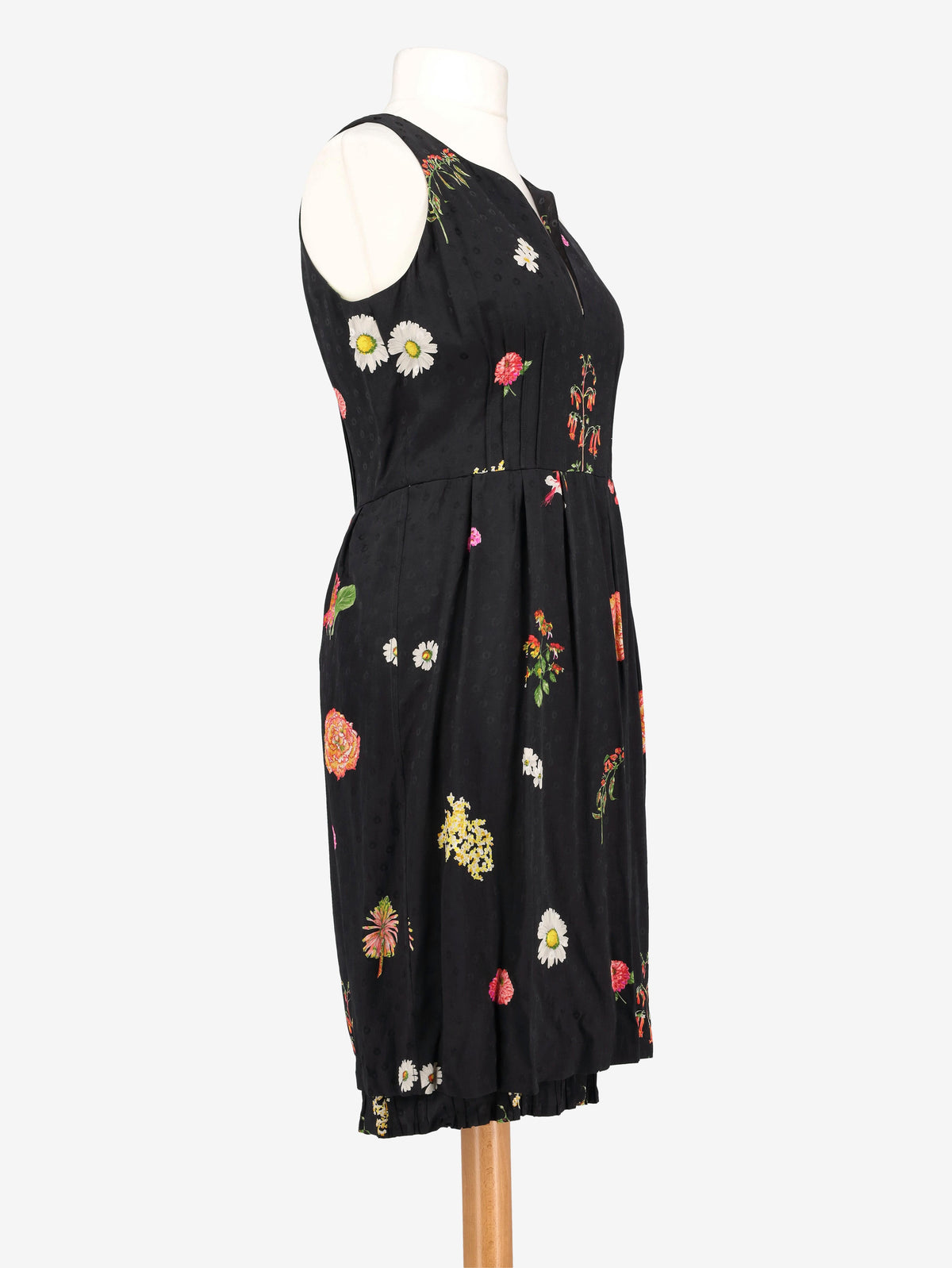 André Laug Black Floreal Cocktail Dress WCV151124.14  Andre Laug 