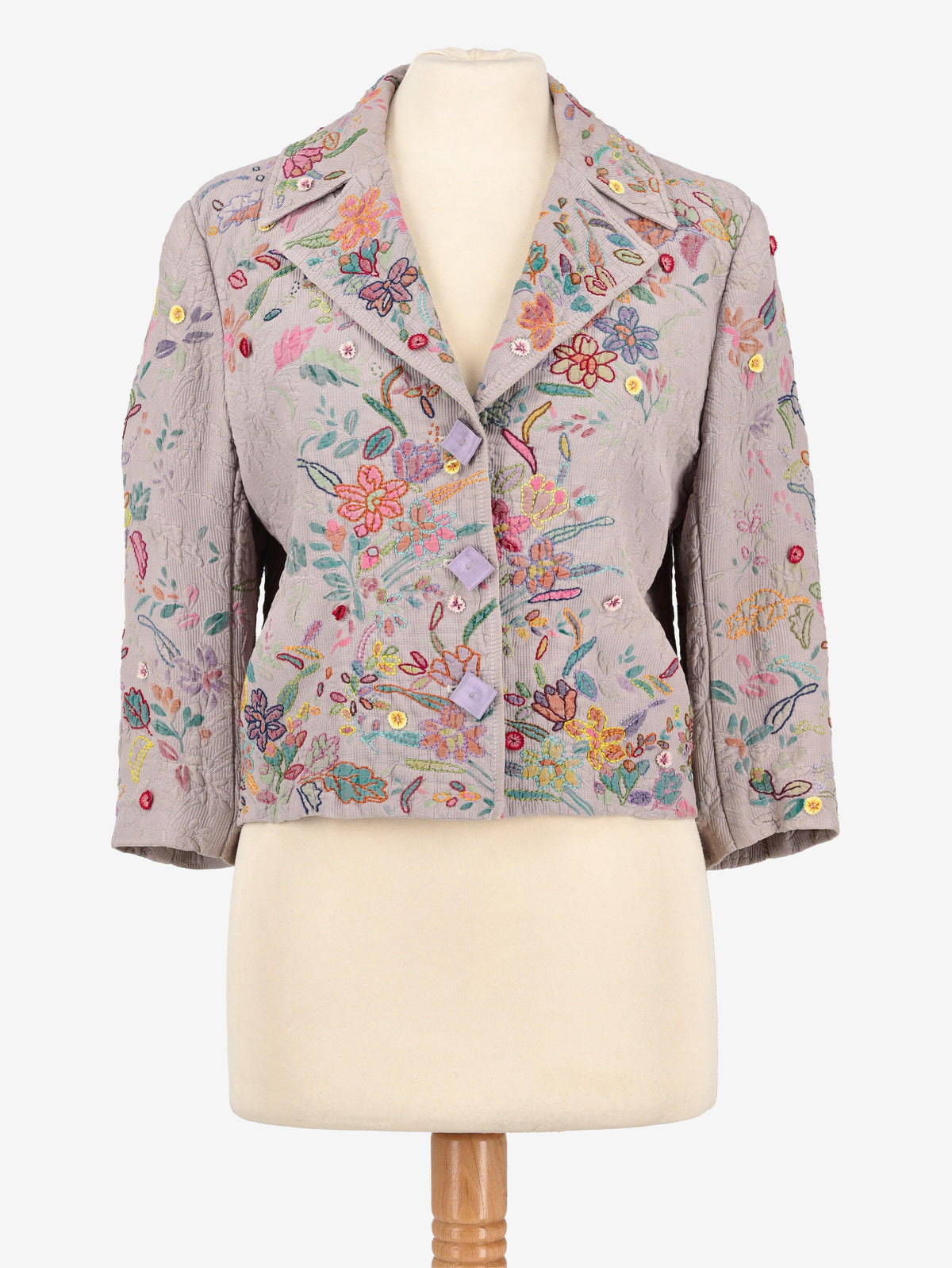 Aspesi Embroidered Flower Jacket DM10043105  Aspesi 