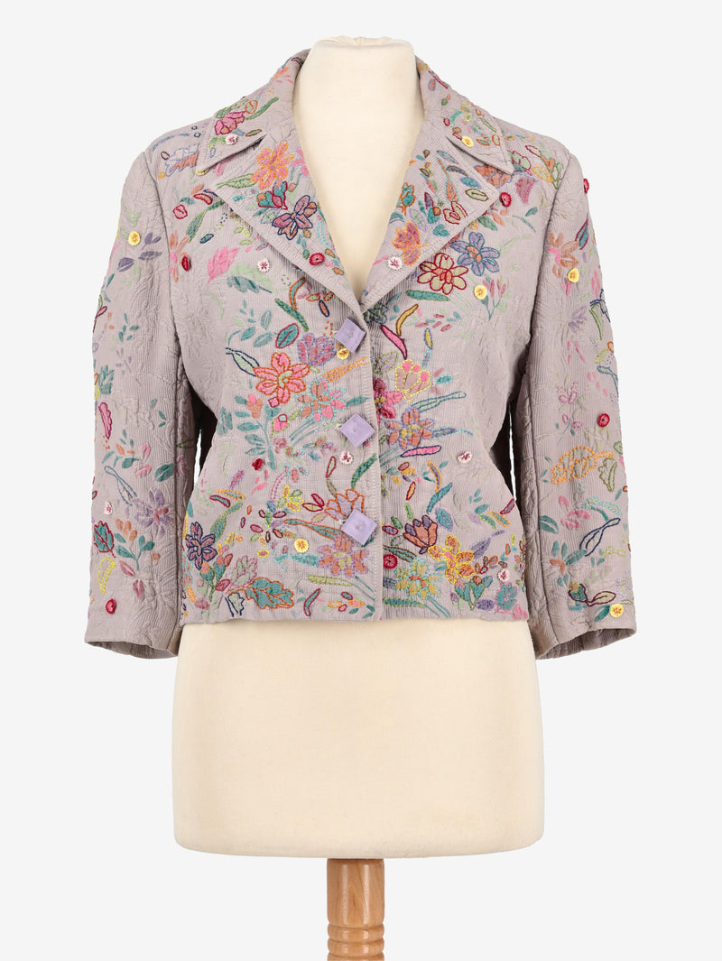 Aspesi Embroidered Flower Jacket DM10043105  Aspesi 