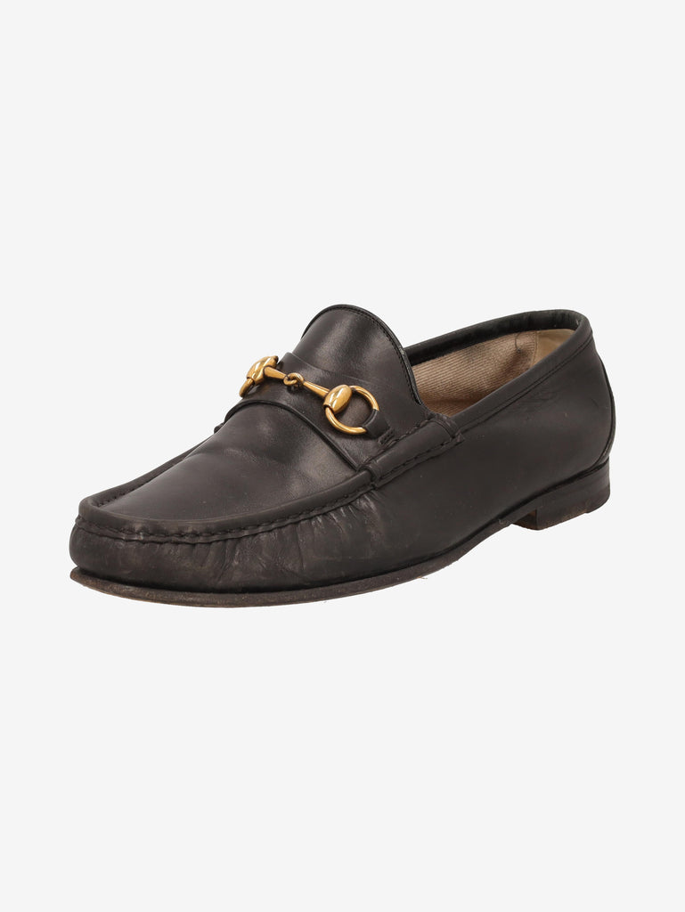Gucci Horsebit 1953 Loafers in Black Leather MU260321.54  Gucci 