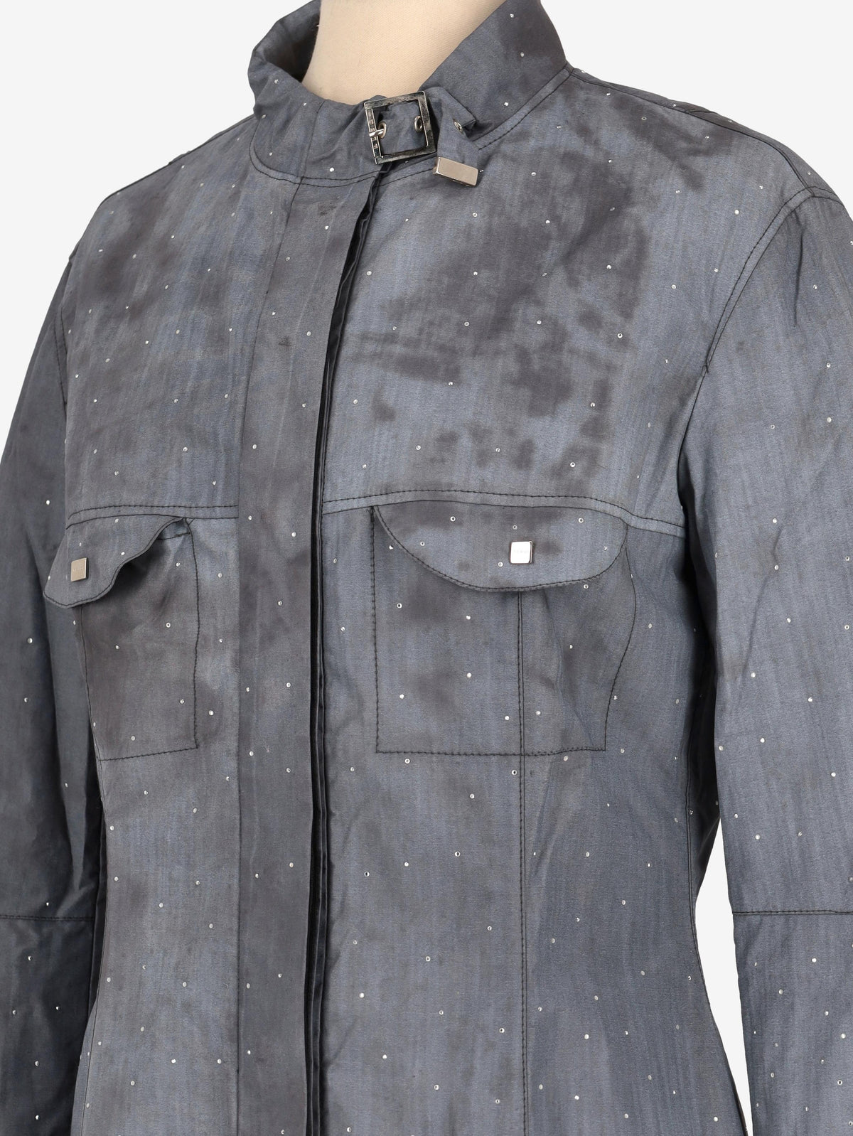 Fendi Trench Jacket With Gemstones W2511.118.15  Fendi 