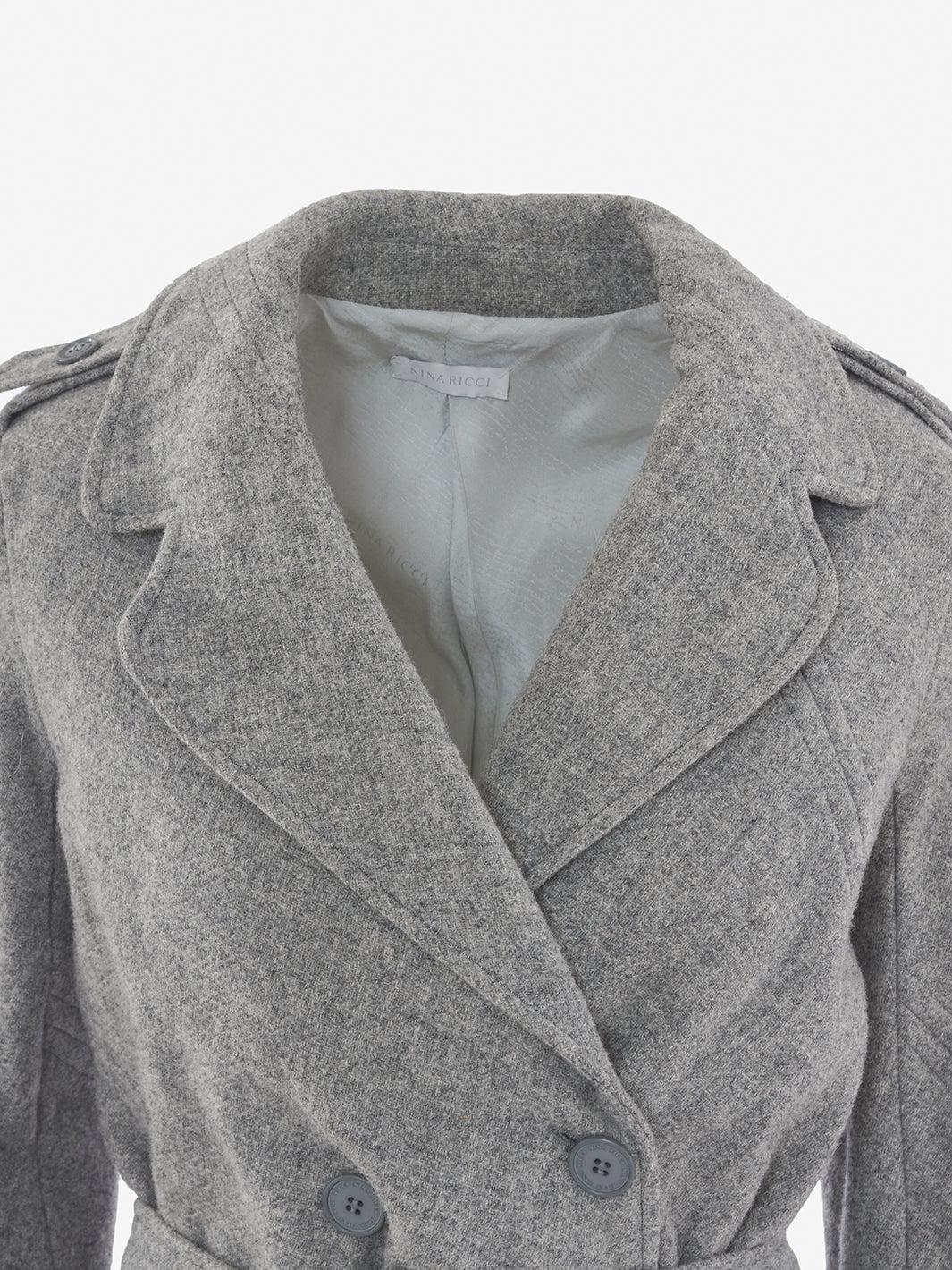 Nina Ricci light grey in wool CVM22.81.19  Nina Ricci 