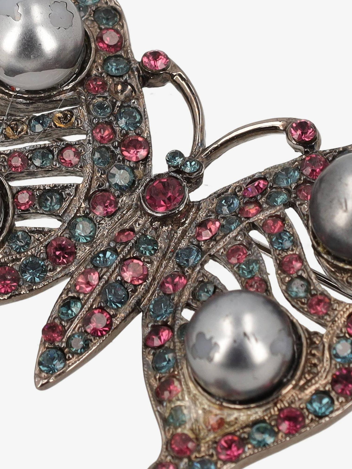 Kenneth Jay Lane Butterfly Brooch CVR24.1.137  Kenneth Jay Lane 