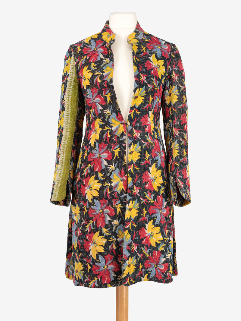 Vintage Floral Padded Outwear DM10043116  Vintage 