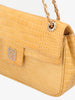Pirovano Yellow Cocco Shoulder Bag