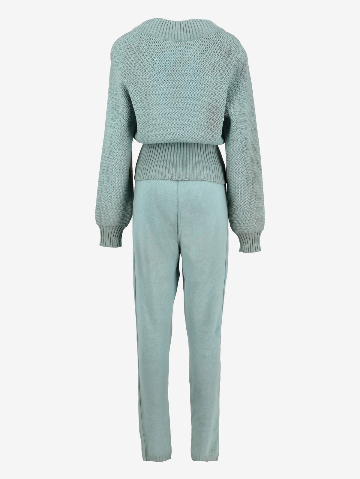 Alaïa Acquamarine Wool Suit DM1004393  Alaïa 