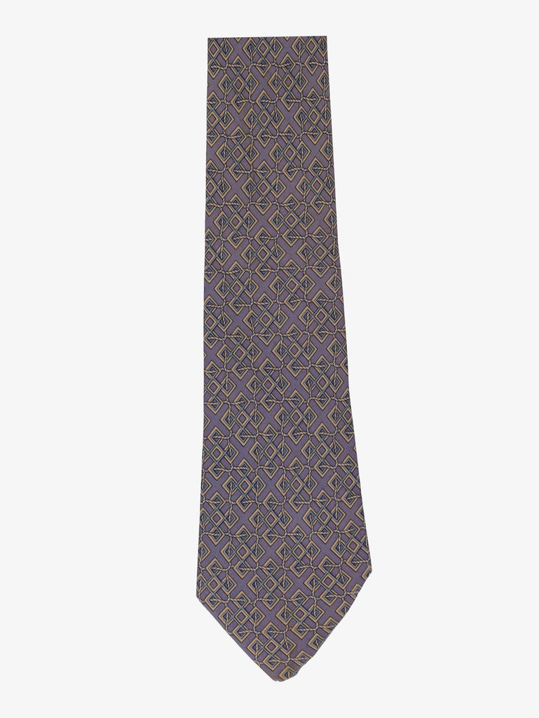 Hermès Patterned Tie 161225.42  Hermes 