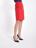 2010 Salvatore Ferragamo coral-coloured pencil skirt W22031725 . Salvatore Ferragamo 