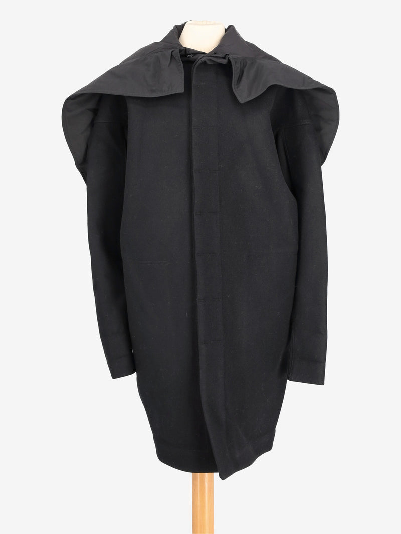 Rick Owens Black Wool Coat RM290925.72  Rick Owens 
