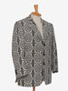 F.lli Bussolaro Geometric patterned single-breasted blazer