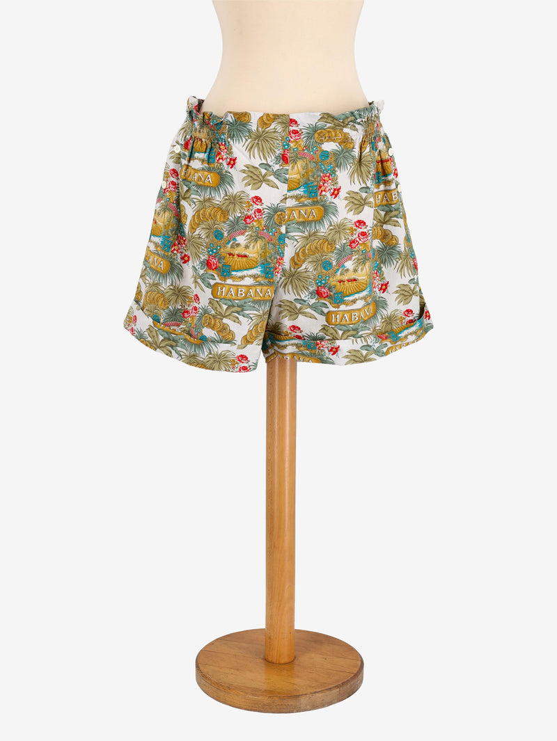 Les Copains Patterned Shorts WCV241010343  Vintage 
