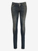Saint Laurent Low-Waist Skinny Straight Jeans CVB23.4.3  Saint Laurent 