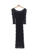 Black Alberta Ferretti dress, '00 MR700416  Alberta Ferretti 