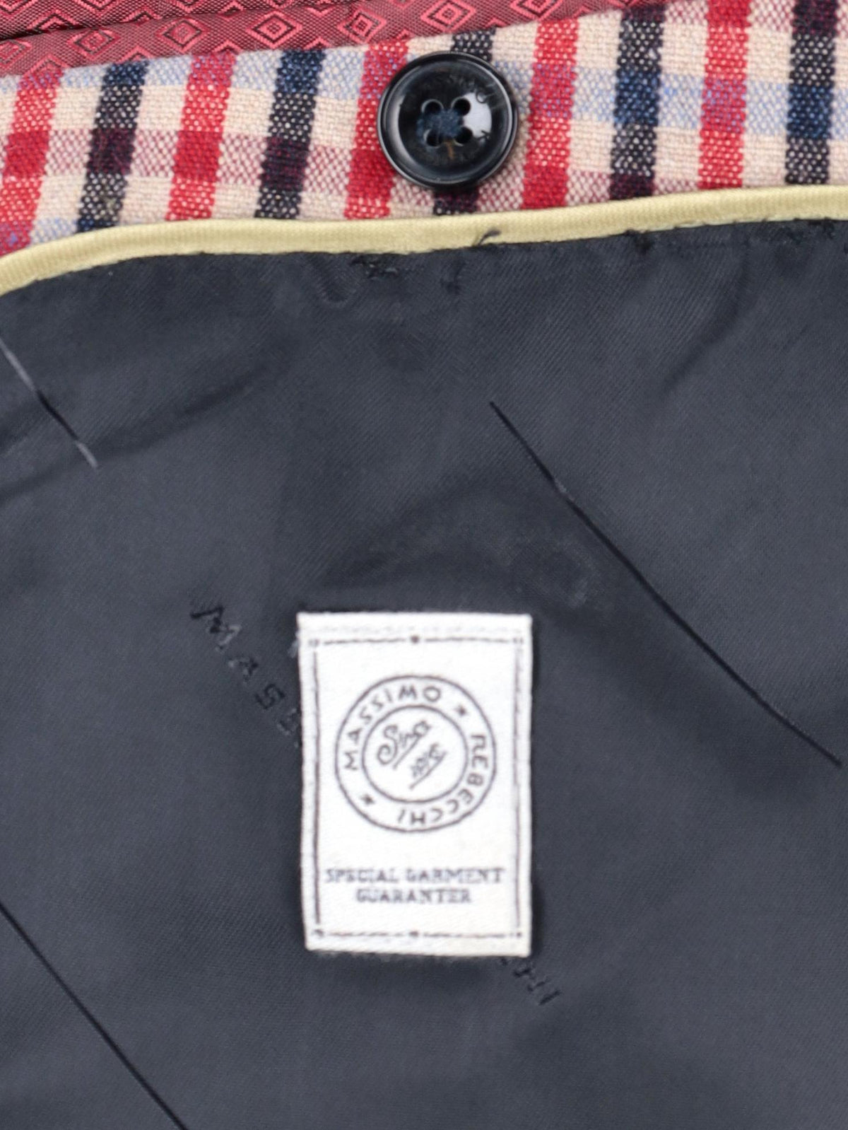 Massimo Rebecchi  Checked Jacket WCV250830.03  Massimo Rebecchi 