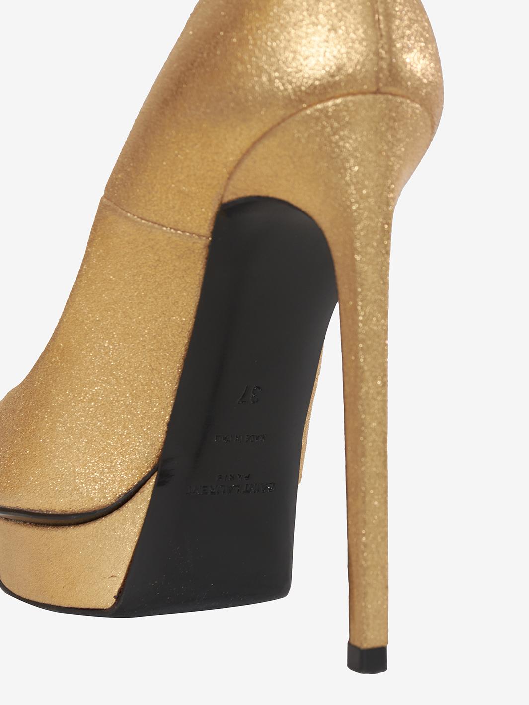 Saint Laurent Gold pumps MR010823.3  Saint Laurent 