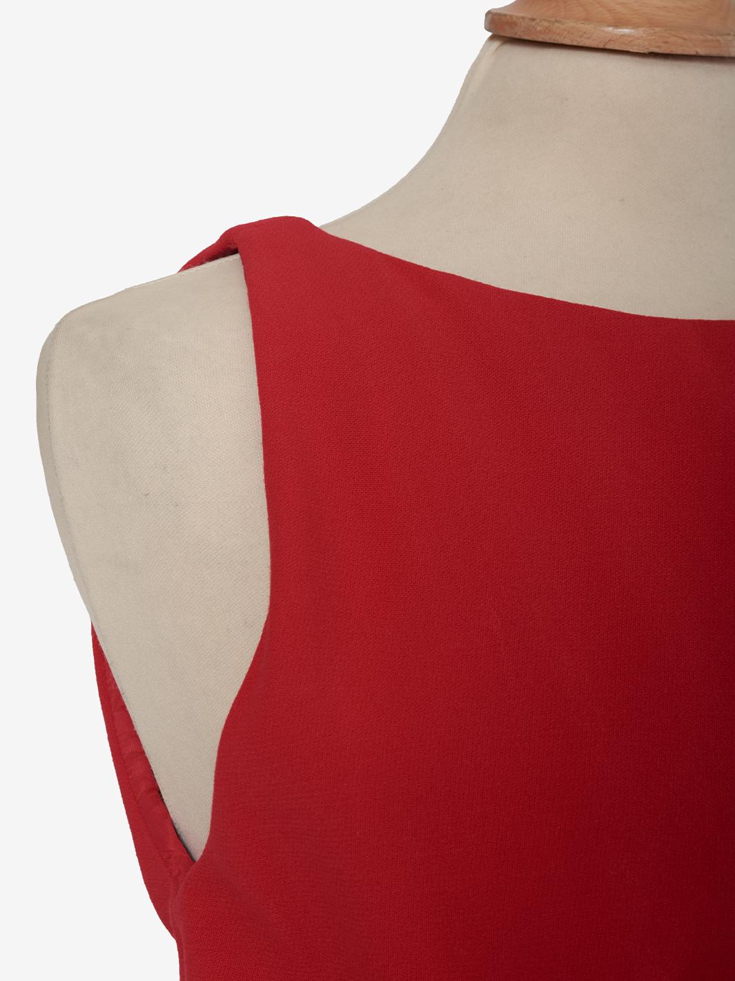 Carolyne Roehm sheath dress with sleeveless pockets - 90s AR089  Carolyne Roehm 