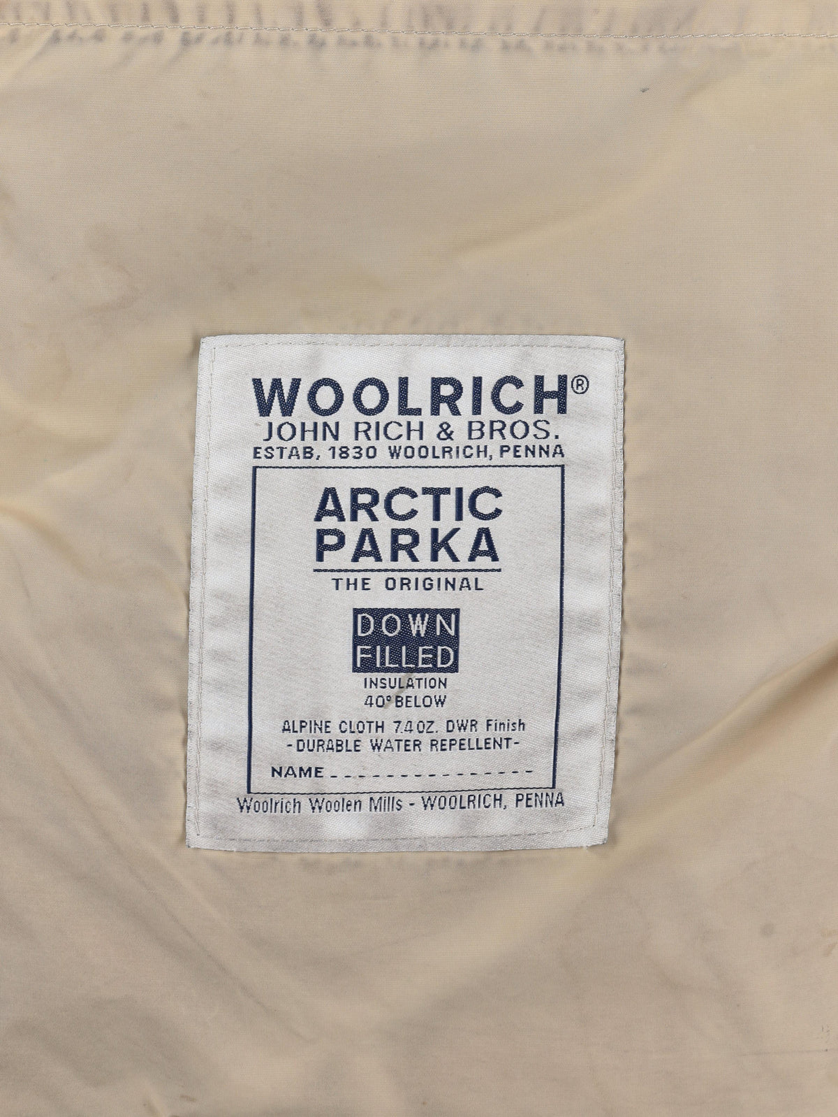 Woolrich Black Coat WCV250884  Woolrich 