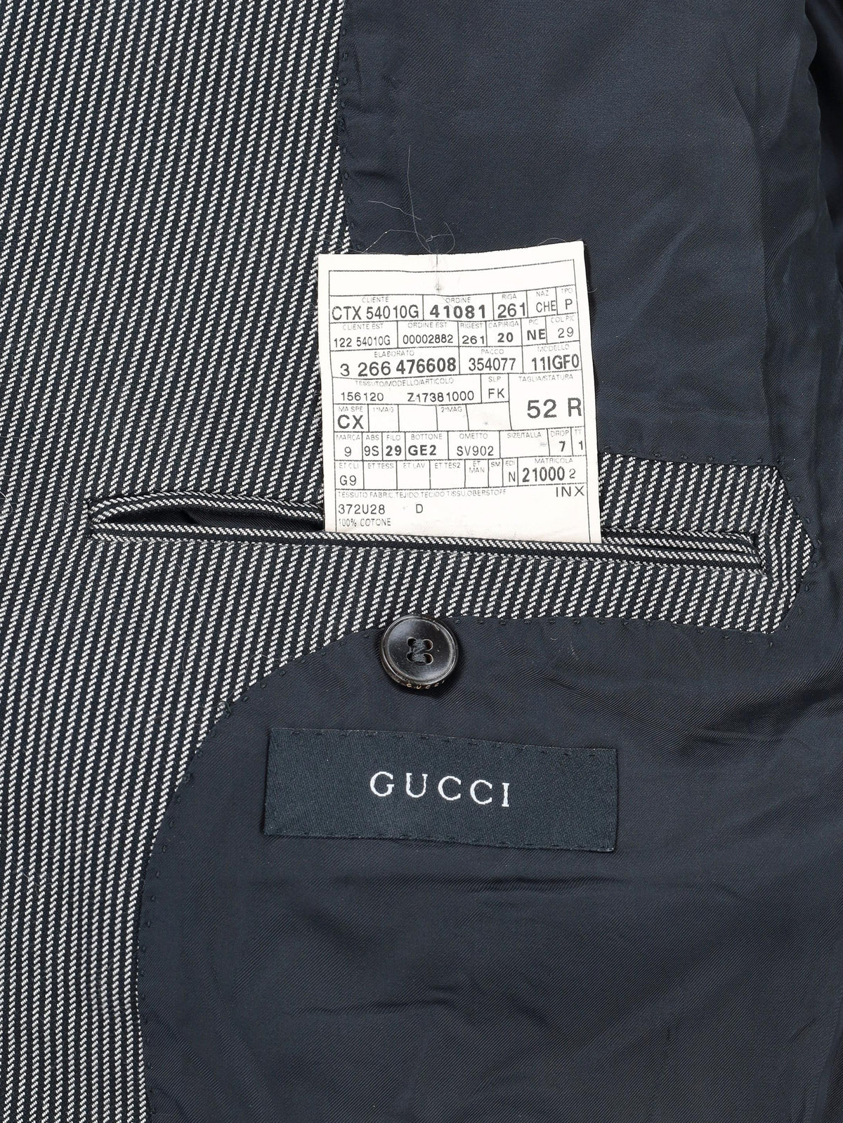 Gucci Striped Blazer WCV250803  Gucci 