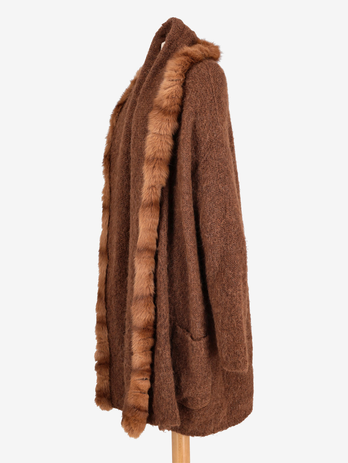 Fendi Wool Coat With Fur W2511.68  Fendi 
