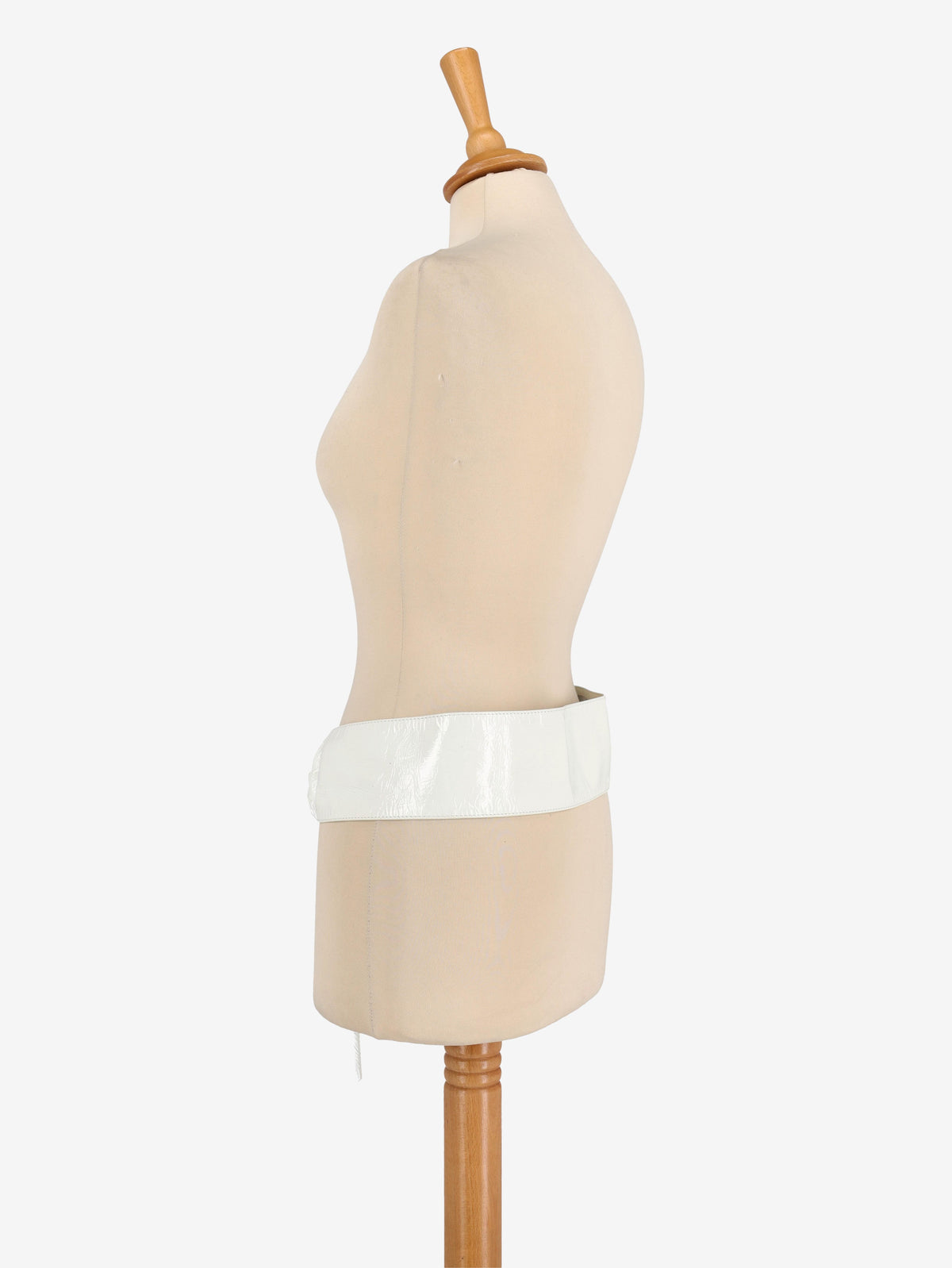 Vintage Patent Leather Maxi Belt<BR/>