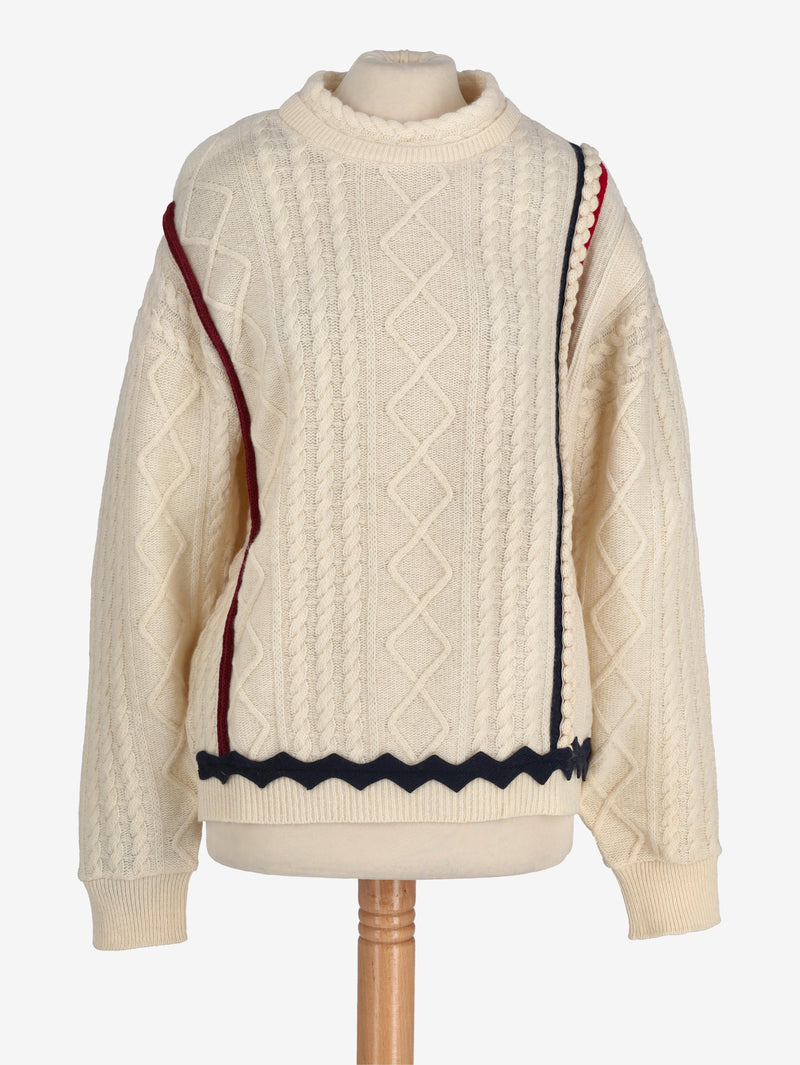 Vintage Striped Sweater W2511.118.01  Vintage 