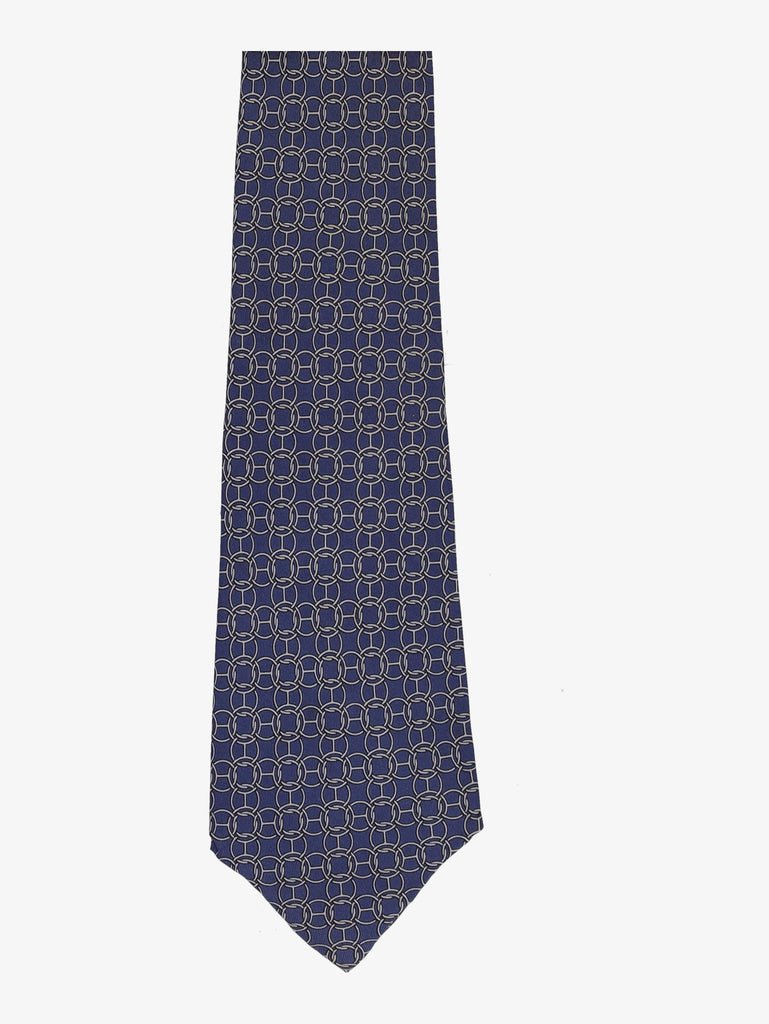 Hermès Patterned Tie 161225.40  Hermes 