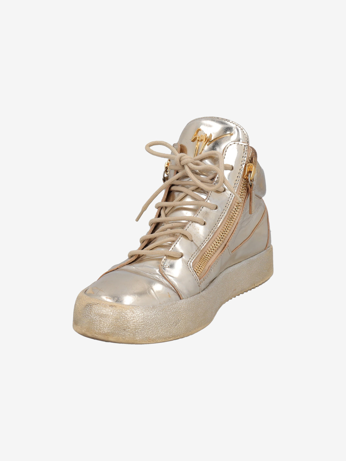 Giuseppe Zanotti Men's Golden Shoes WCV250877.14  Giuseppe Zanotti 
