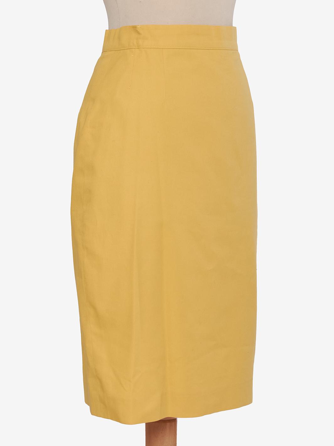 Yellow cotton suit