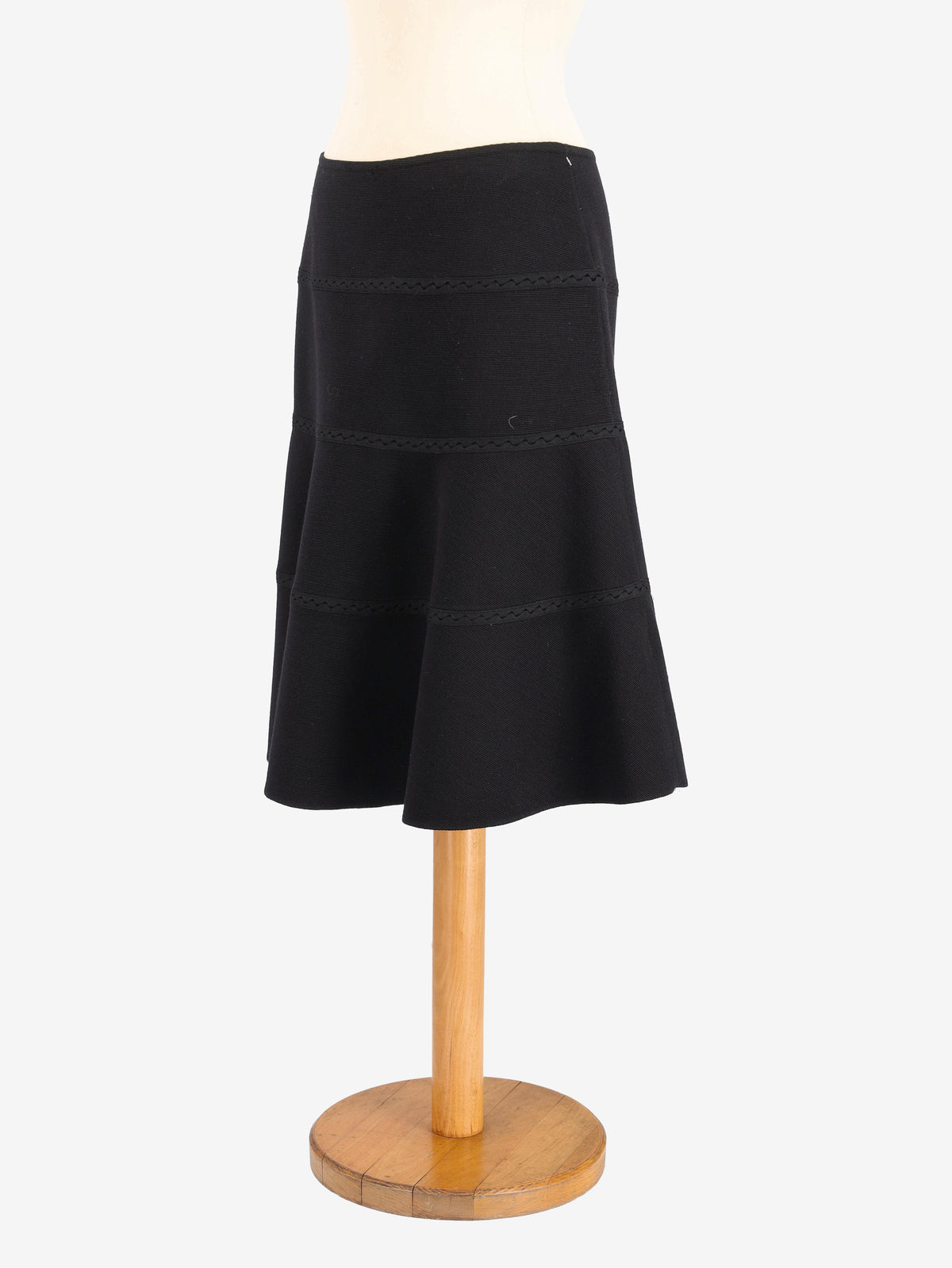 Gonna midi in lana Alaia