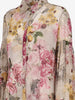 John Galliano Silk Shirt with Newspaper Print W7426.6  Galliano 
