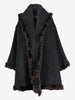 Fendi Black Fur Coat W2511.56  Fendi 