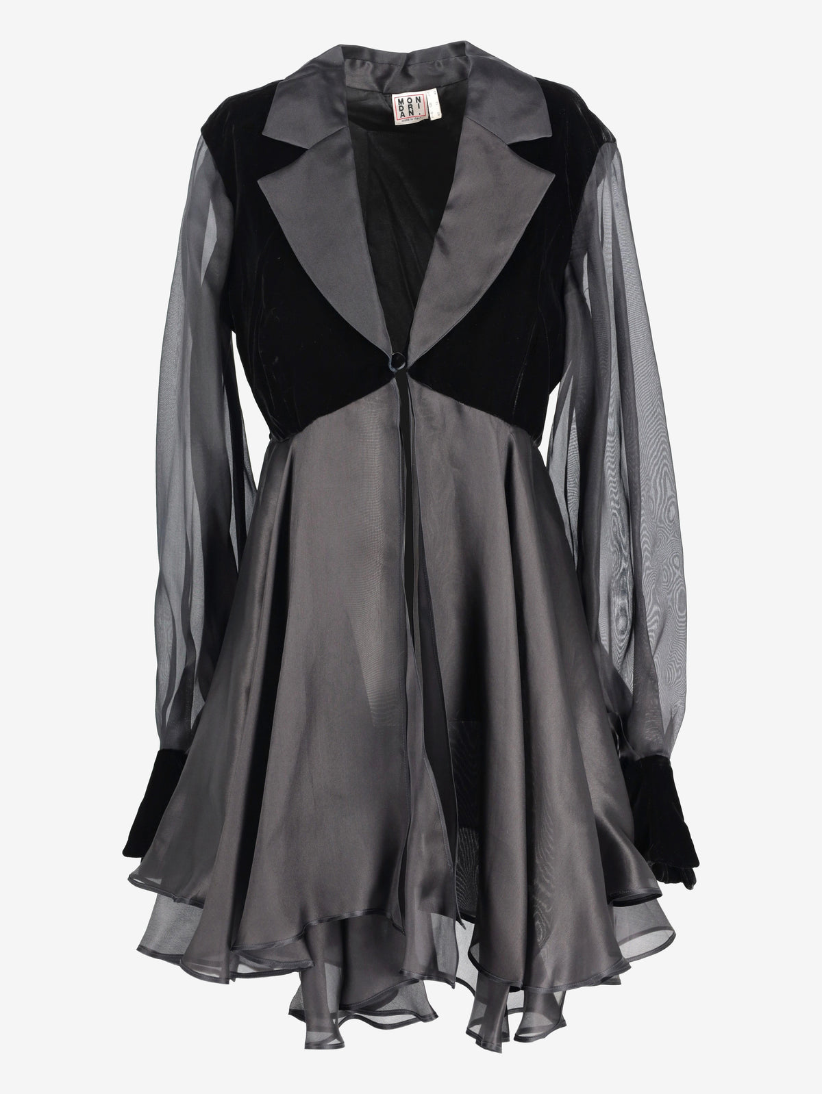 Mondrian Tulle and Velvet Shirt W2511.118.04  Mondrian 