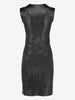 Prada V-Neck Dress in Black Leather WCV161224_67  Prada 