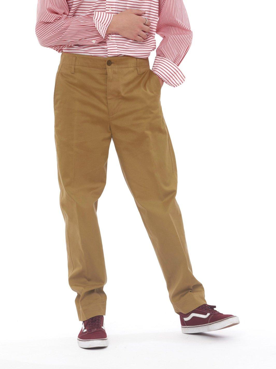 2010 High-waist Golden Goose pants in light brown W22050614  Golden Goose 