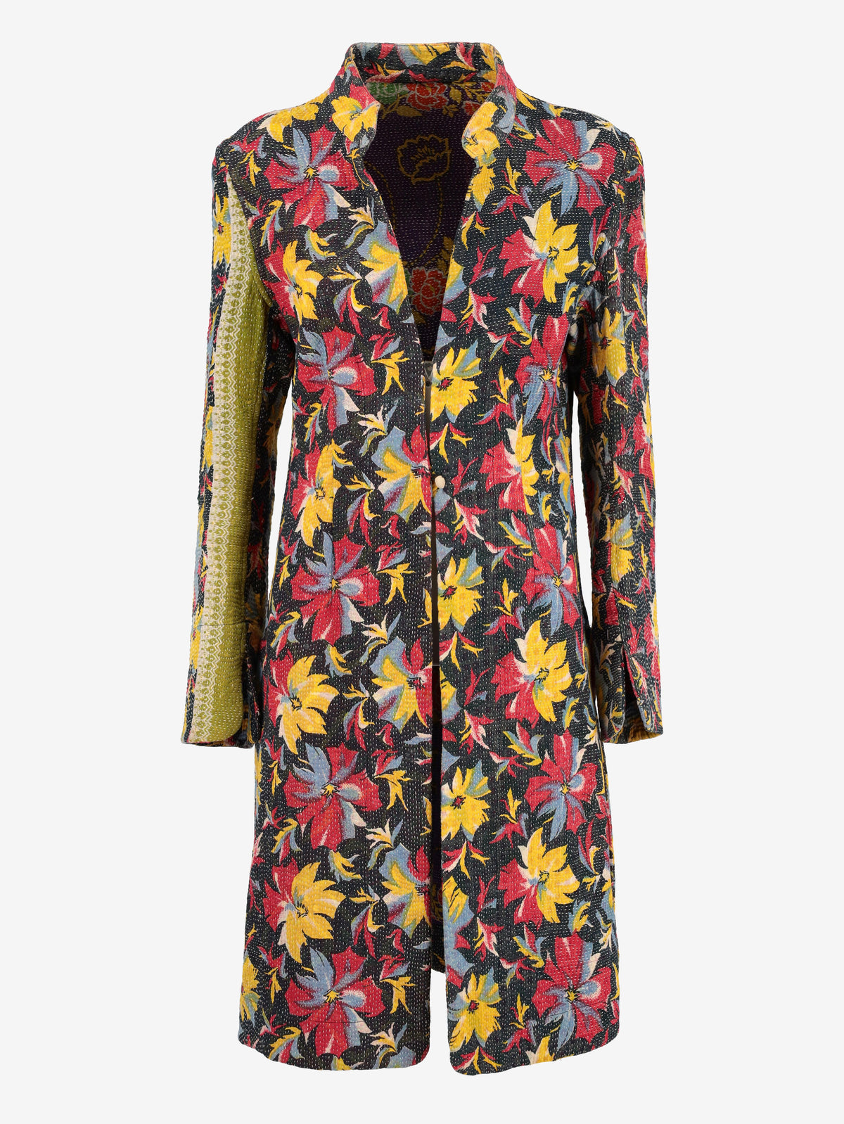 Vintage Floral Padded Outwear DM10043116  Vintage 