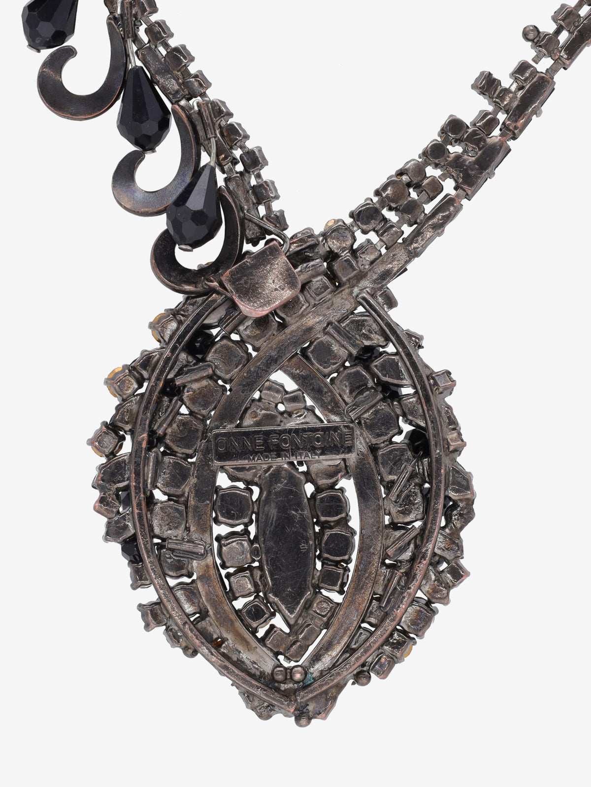 Anne Fontaine Gemstones Necklace MR031225.45  Anne FONTAINE 