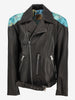Vintage Patterned Biker Jacket WCV250822.03  Vintage 