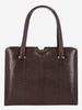Vintage Brown Lizard Leather Handbag WCV300625.35  Vintage 