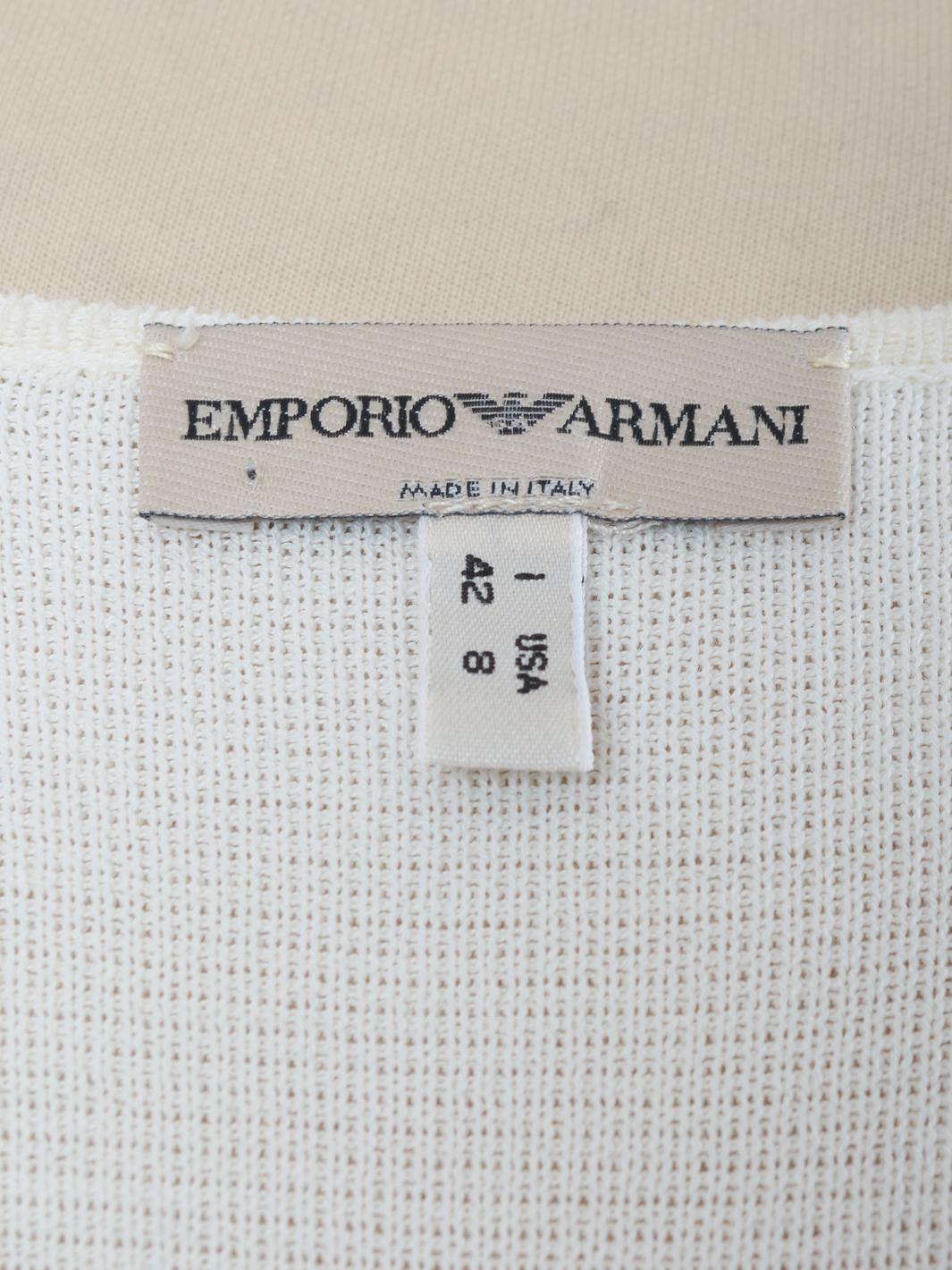 Maglia Emporio Armani con frange