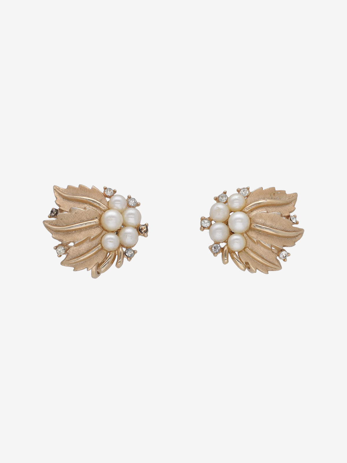 Trifari Leaf Earrings WCV13032025.49  Trifari 