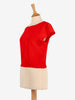Genny Red Silk Top WCV24AP1  Genny 