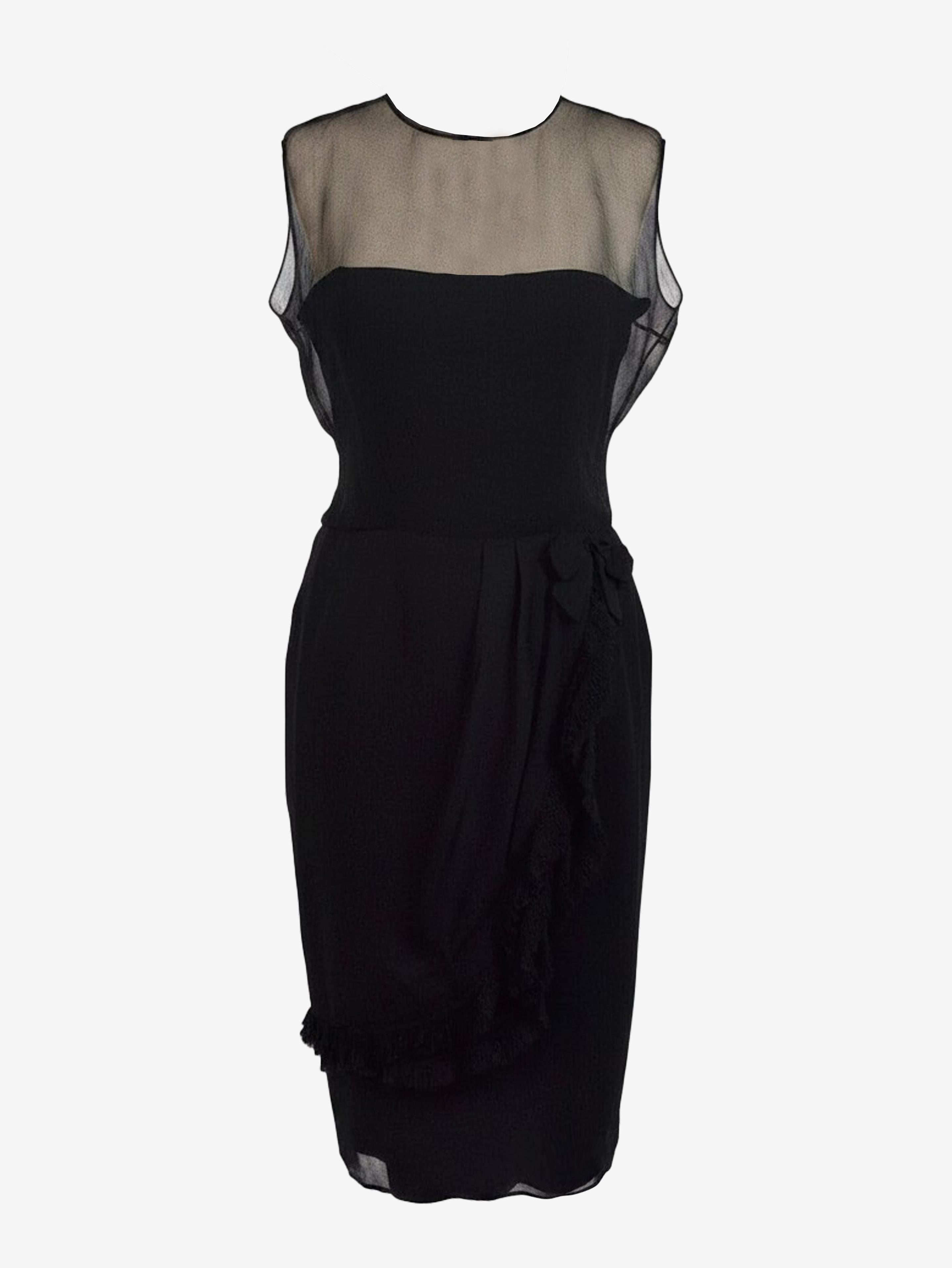 Pirovano Black cocktail dress, 60s Pirovano Black cocktail dress, 60s