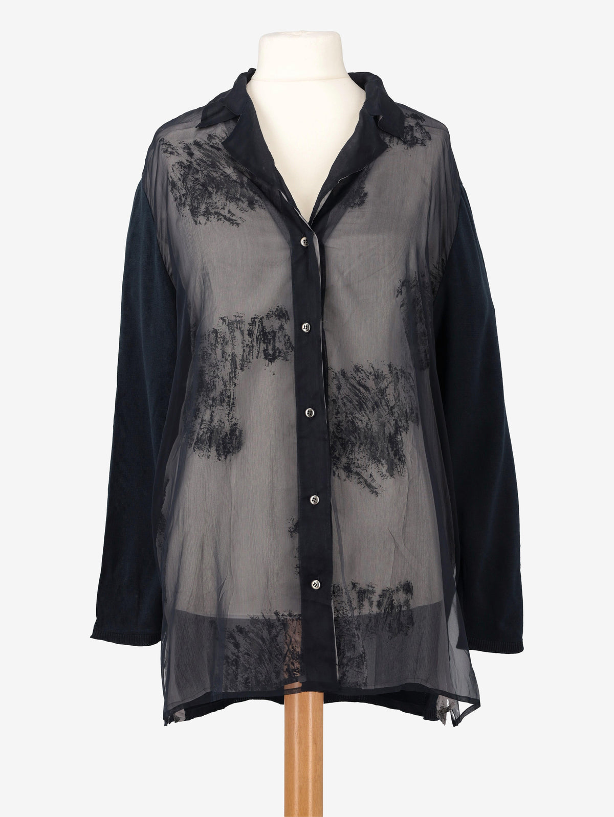Gianfranco Ferré Layered Silk Shirt