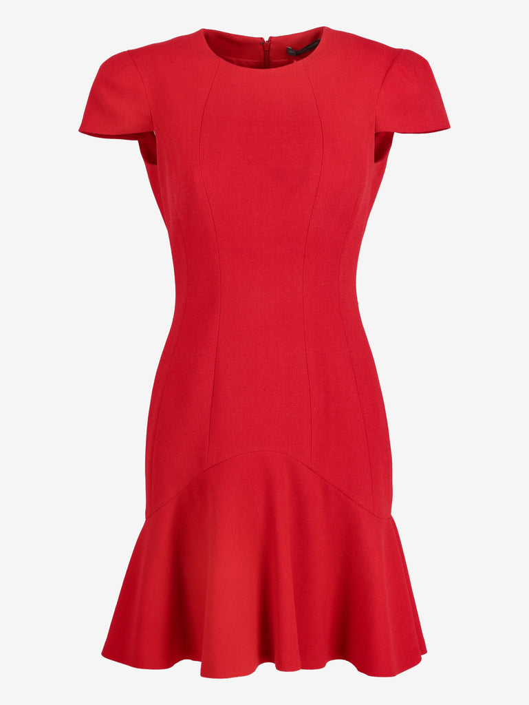 Alexander McQueen Red Dress WCV161224_103  Alexander McQueen 