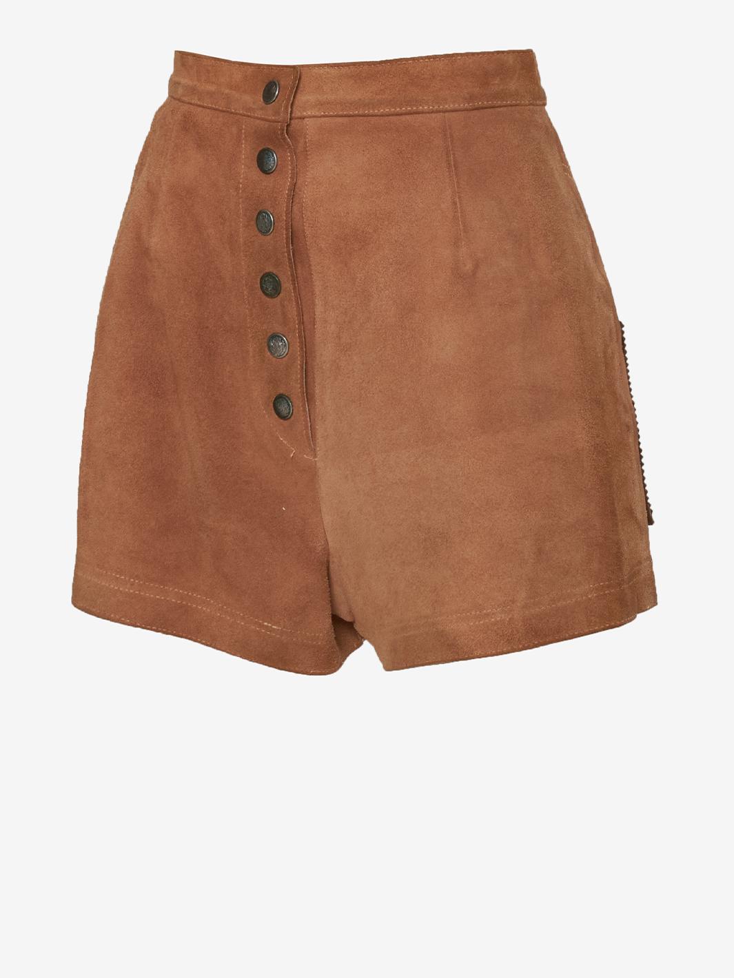 Vintage Suede Shorts  - '70s AR040  Vintage 