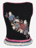 Voyage Knitted Vest with Embroidered Details W2511.96  Voyage 