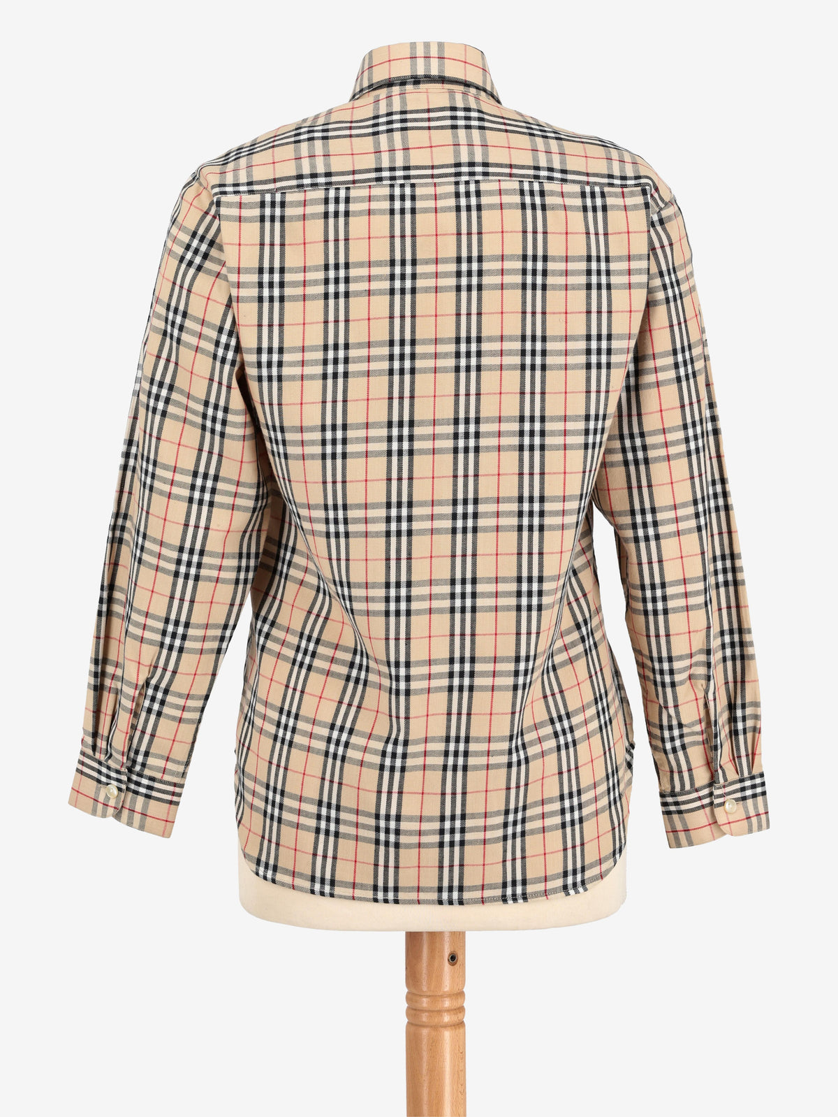 Burberry Beige Check Shirt W24121240  Burberry 