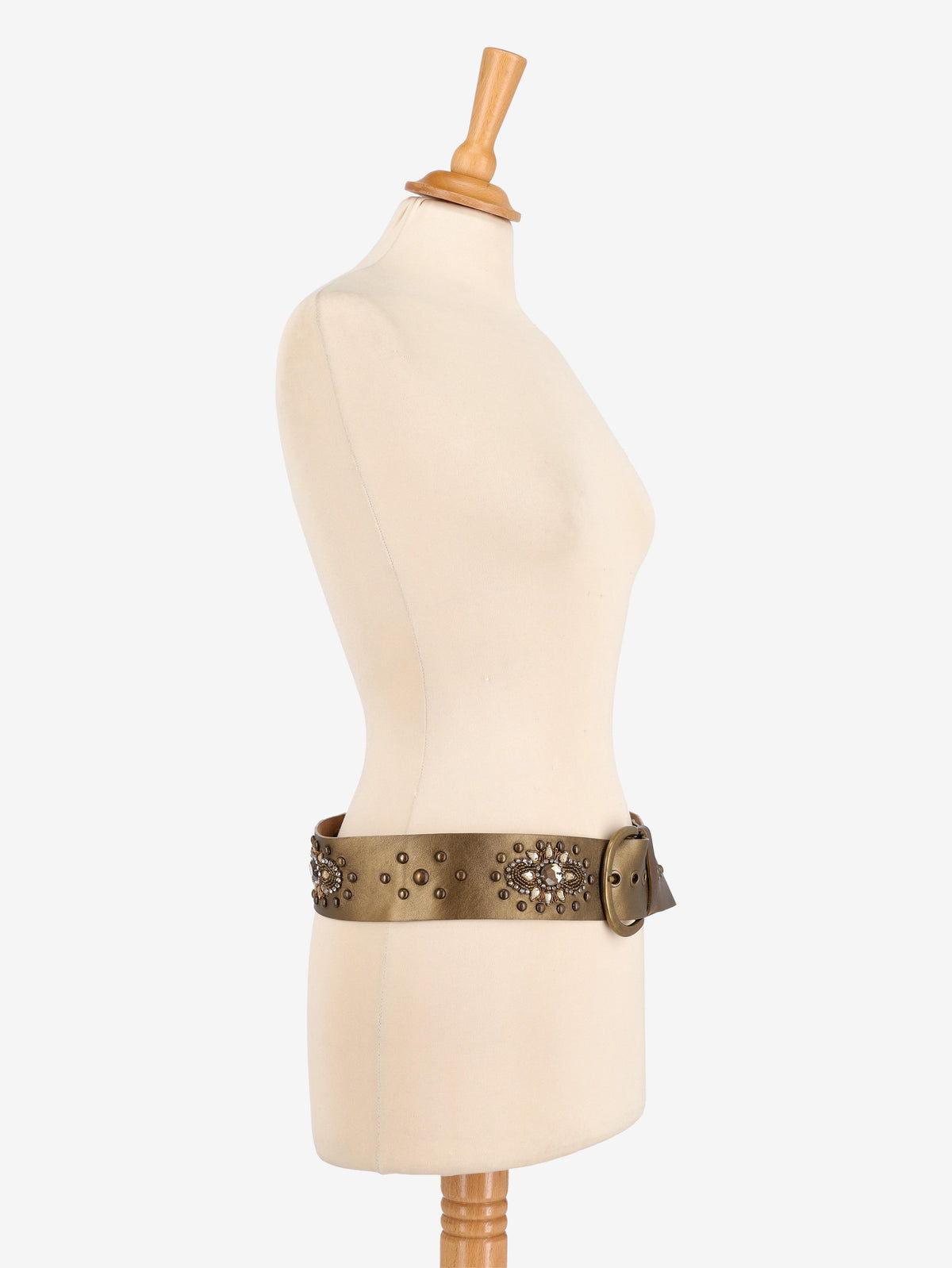 Vintage Gold Maxi Belt
